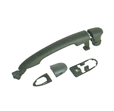 Renault Megane/Scenic 02-*Puño Puerta Delantero/Trasero Dch/Izq Exterior Negro