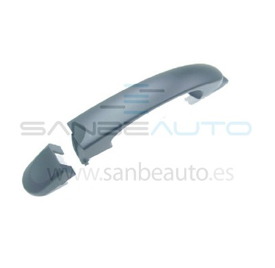 Vw Transporter 03-*Puño Puerta Delantero Dch Exterior Sinagujero Llave Para Pintar
