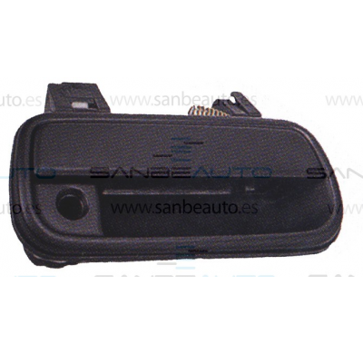 Toyota Hilux Ln145 98-*Puño Puerta Exterior Delantero Dch Negro