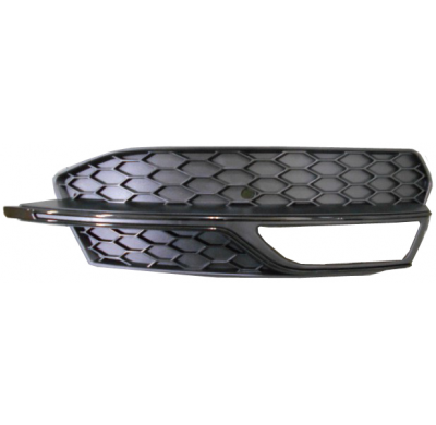 Audi A3 2012.10-*Rejilla Dch Paragolpes Delantero 3/5p (Con Moldura Negra Mod S-Line)