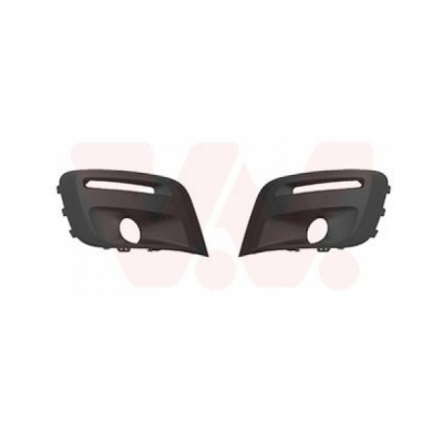 Citroen Berlingo 15-*Rejilla Izq Paragolpes Delantero Con Agujero Antiniebla + Luz Diurna