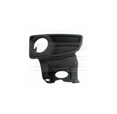 Fiat Panda 03-*Rejilla Paragolpes Delantero Izq Con Agujero Antiniebla