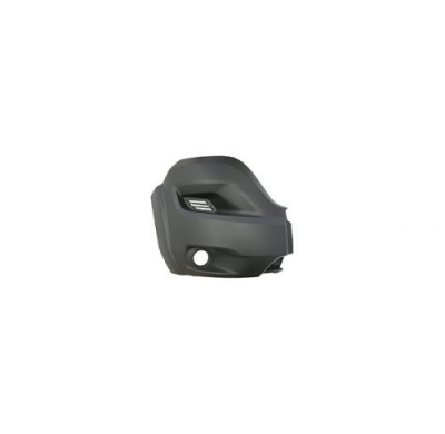 Fiat Duc/Jump/Box 14-*Punta Paragolpes Delantero Dch Gris Oscuro Liso Con Agujero Antiniebla (Modelo Con Molduras)