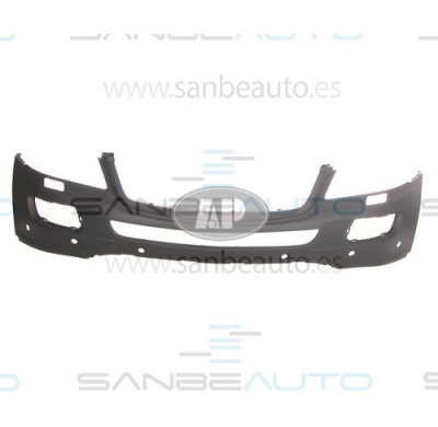 Mercedes M W164 05-*Paragolpes Delantero Para Pintar Con Agujeros Para Lavafaros Y Sensor