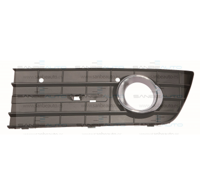 Mercedes a W169 09-*Rejilla Paragolpes Delantero Izq Classic/Elegance Con Aro Cromado