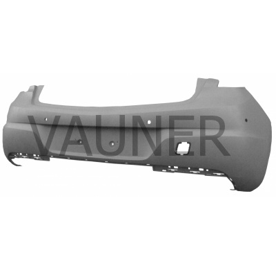 Opel Astra K 15-*Paragolpes Trasero Para Pintar Con 4 Agujeros Para Sensor