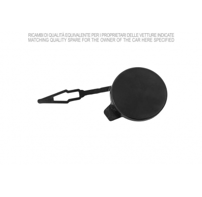 OPEL CORSA F 2019.07-*TAPA REMOLQUE PARAGOLPES TRASERO PARA PINTAR