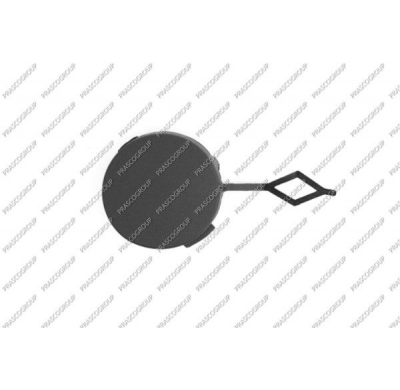 Peugeot 208 12-*Tapa Gancho Remolque Paragolpes Trasero Para Pintar