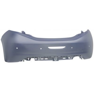 PEUGEOT 208 2015.06-*PARAGOLPES TRASERO PARA PINTAR (CON SENSOR VERSION CITYPARK)
