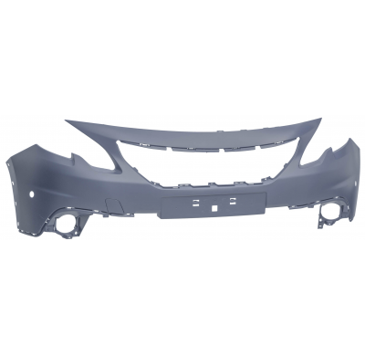 Peugeot 2008 16-*Paragolpes Delantero Para Pintar Con Agujero Aletines Con 2 Agujeros Para Sensor