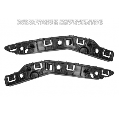 PEUGEOT 2008 2019.08-*KIT SOPORTES PARAGOLPES DELANTERO (DCH/IZQ)