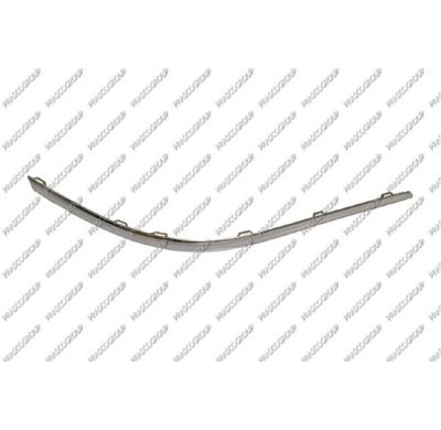 VW PASSAT 10-*MOLDURA DCH CROMADO PARAGOLPES TRASERO