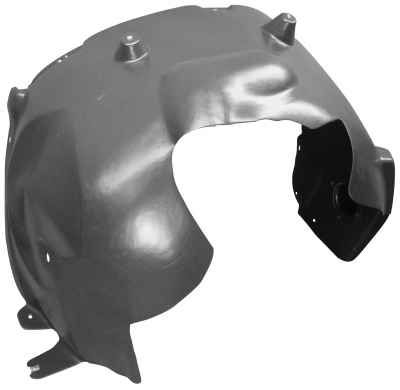 VW AMAROK 2010.09-*PLASTICO PASE DE RUEDA DELANTERO DCH