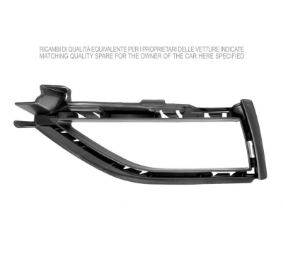 VW GOLF VII 2017.01-*REJILLA IZQ PARAGOLPES DELANTERO CON AGUJERO ANTINIEBLA