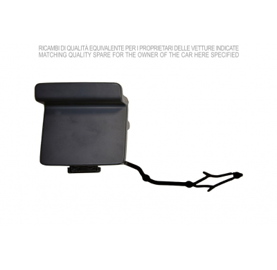 VW GOLF VII 2017.01-*TAPA REMOLQUE PARAGOLPES TRASERO PARA PINTAR