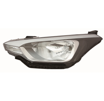 Hyundai I20 15-*Faro Izq Electrico Interior Negro 5p H4