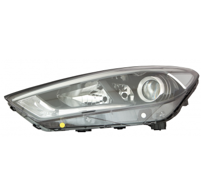 Hyundai Tucson 2015.09-*Faro Izq Con Regulacion Electrica (Con Motor)  (H7/H7/H7/Py21w/Led)