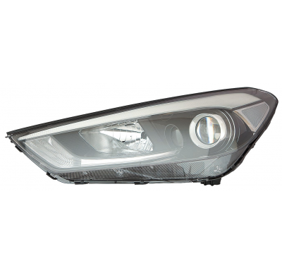 Hyundai Tucson 2015.09-*Faro Izq Con Regulacion Electrica Con Motor(H7/H7/Py21w/Led)