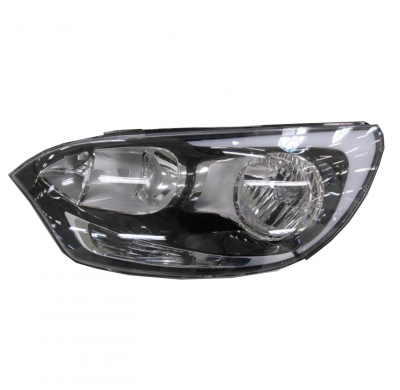 Kia Rio 11-*Faro Izq Con Regulacion Manual/Electrica Interior Negro (H7/H1/Py21w/P21/5w)