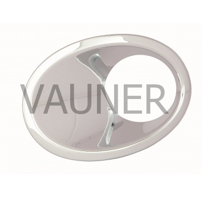 Nissan Qashqai 10-*Aro Rejilla Paragolpes Delantero Izq Cromado