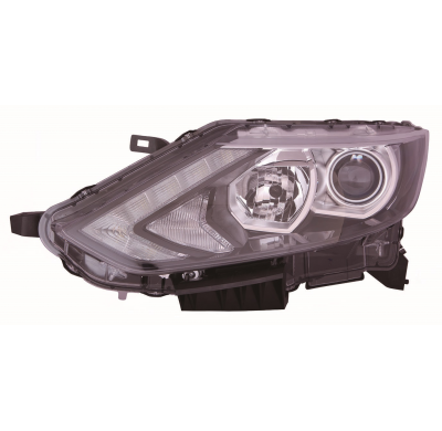 Nissan Qashqai 14-*Faro Izq Con Regulacion Electrica (Led) (H11/H7)