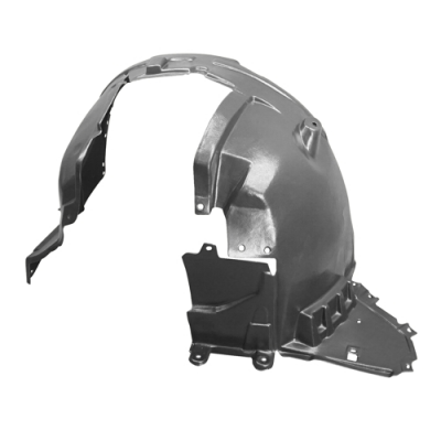 Nissan Qashqai 14-*Plastico Pase Rueda Delantero Izq