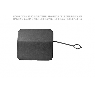 NISSAN QASHQAI 2017.07-*TAPA REMOLQUE PARAGOLPES TRASERO