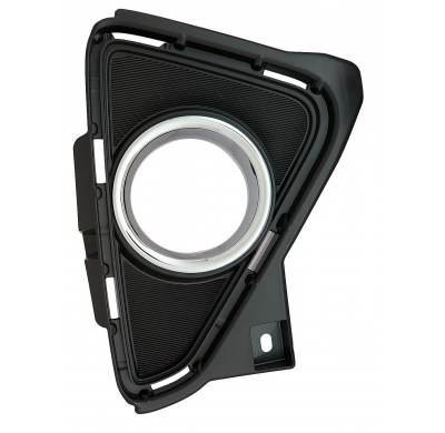 TOYOTA RAV4 IV 2016.01-*REJILLA DCH PARAGOLPES DELANTERO (CON ARO CROMADO CON AGUJERO PARA ANTINIEBLAS)