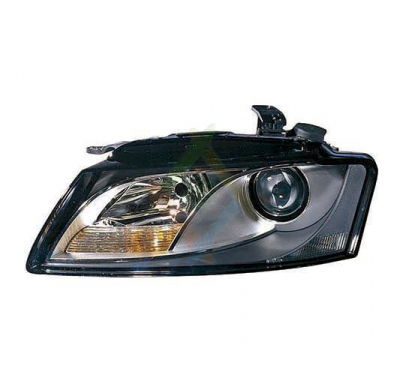 Faro Izquierdo Electrico Con Motor/Base Negra H7+h7 ->2008 S Line