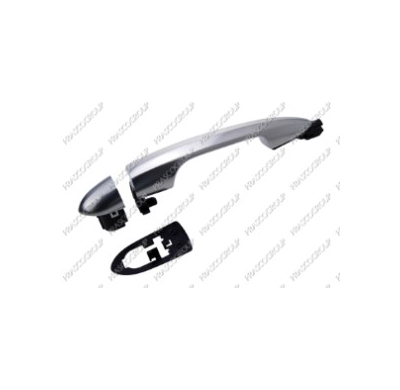 Maneta Exterior Delantera Derecha Aluminio Anodizado- Sin Agujero Llave Lancia Y 2012->