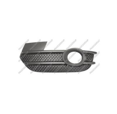 Rejilla Izq Paragolpes Granulado Negra Con Agujero Antiniebla Q3 11> Audi Q3 2011->