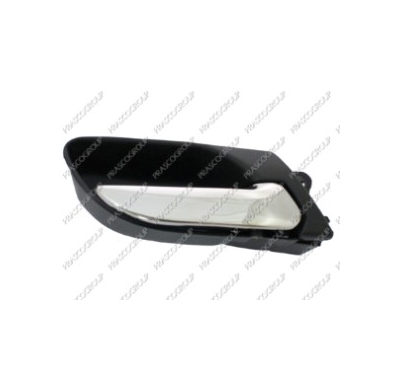 Manecilla Interior Trasera Derecha  Con Palanca Cromada-Escudo Negro Bmw Serie 3 - E46 1998->2001