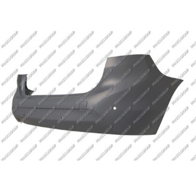 Paragolpes Trasero-Imprimado Con 4 Agujeros Sensores