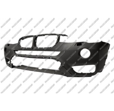 Paragolpes Delantero Imprimado Con Agujeros Antiniebla Led - Con Agujeros Para Lavafaros - Con Agujeros Asistente Aparcamiento -