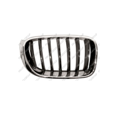 Rejilla Derecha-Cromada/Negra - Mod. Basis Bmw X3 2014->