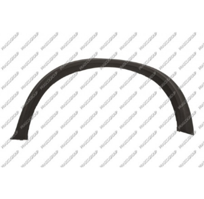 Cerco Aleta Trasero Izquierdo-Negro Grandulado