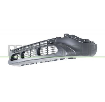 PARAGOLPES DELANTERO-INFERIOR-NEGRO/GRANULADO-CON AGUJEROS SENSORES APARCAMIENTO+SOPORTES