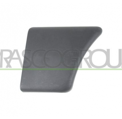 MOLDURA ALETA DELANTERA DERECHA-CON CLIPS-NEGRA