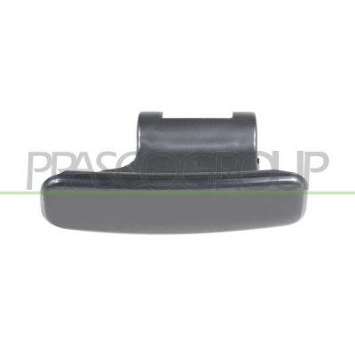 MANETA EXTERIOR LATERAL IZQUIERDA DESLIZANTE-NEGRA/LISA-SIN AGUJERO LLAVE