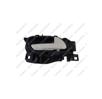 Manecilla Interior Delantera Derecha  Con Palanca Cromada-Escudo Negro Peugeot Rcz 2010->