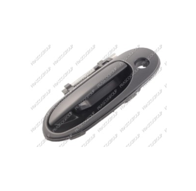 Maneta Exterior Delantera Izquierda Negra/Lisa-Sin Llave Nissan Almera 2000->