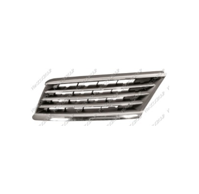 Rejilla Izquierda Cromada  Nissan Tiida 2005->