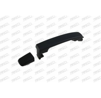 Maneta Exterior Delantera Derecha+trasera Derecha/Izquierda-Negra/Lisa