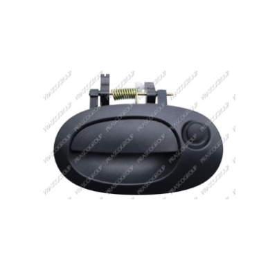 Maneta Exterior Porton Trasero-Sin Agujero Llave-Negra Nissan Kubistar 2003->