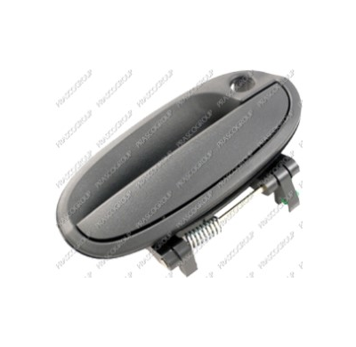 Maneta Exterior Delantera Derecha-Negra-Sin Llave Chevrolet Matiz 2007->