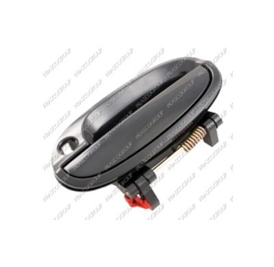 Maneta Exterior Delantera Izquierda Negra/Lisa-Sin Llave Chevrolet Matiz 2007->