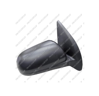 Retrovisor Dch Manual Negro Convexo/Cromado 4p.Aveo 07>
