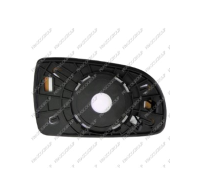 Cristal + Soporte Izq Convexo Cromado  Aveo 07>