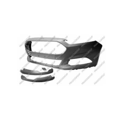 Paragolpes Delantero-Imprimado-Con 4 Agujeros Sensores Aparcamiento Ford Mondeo 2015->