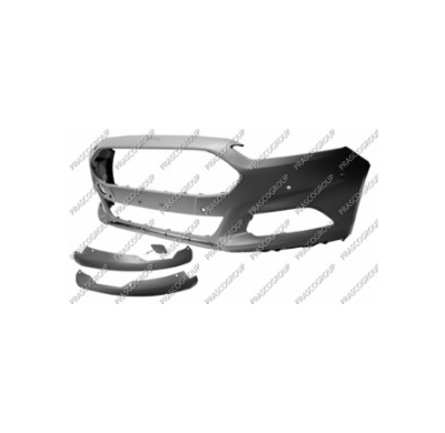 Paragolpes Delantero-Imprimado-Con 6 Agujeros Sensores Aparcamiento Ford Mondeo 2015->